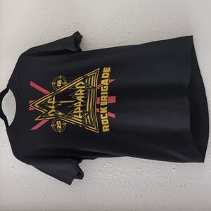 DEF LEPPARD 2018 ROCK BRIGADE Tultex, Unisex, Large Graphic Tee